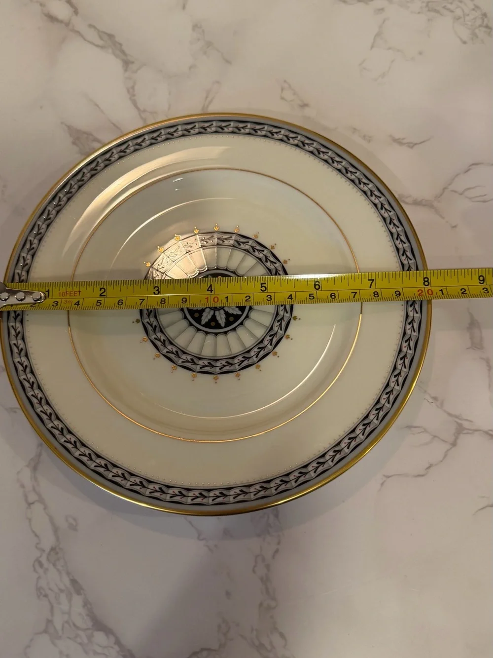 Lenox Laurenwood Place Ambassador Collection Salad Plate 8” Gold Trim USA